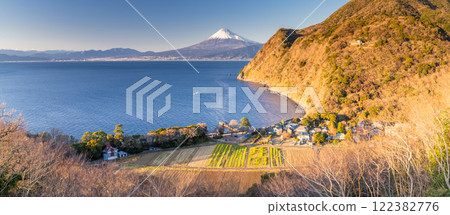 "Shizuoka Prefecture" Mt. Fuji seen from Ida Glitter Hill "Shizuoka Prefecture" Mt. Fuji seen from Ida Glitter Hill 122382776