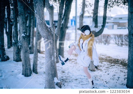 北海道的女朋友約會 122383034