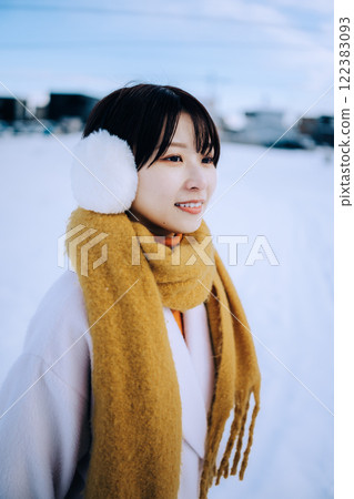 Date with your girlfriend in Hokkaido 122383093
