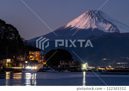 富士山 海 大海 122383332