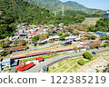 Aerial view of Checheng township located in Nantou County, Taiwan 122385219