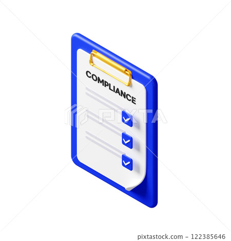 3DCG | Isometric | Compliance Check 3DCG | Isometric | Compliance Check 122385646