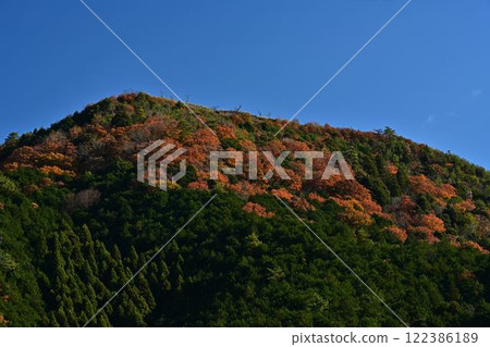 Kuroi Castle Ruins in Autumn Kuroi Castle Ruins in Autumn 122386189