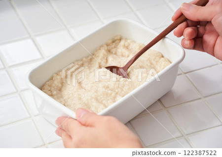 Traditional fermented seasoning: Shio-koji 122387522