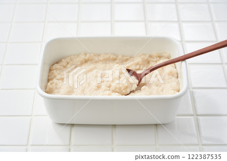 Traditional fermented seasoning: Shio-koji Traditional fermented seasoning: Shio-koji 122387535