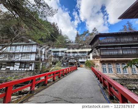 Scenery of Shima Onsen town in winter - Sekizenkan Scenery of Shima Onsen town in winter - Sekizenkan 122387637