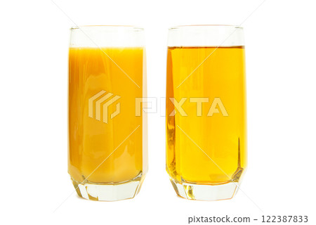 juice in glass 122387833