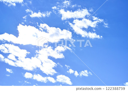 Blue sky and cloud image 122388739