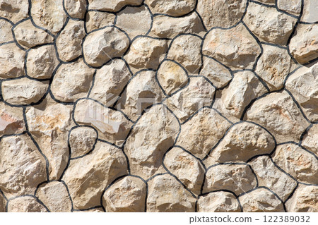 stone wall background 122389032