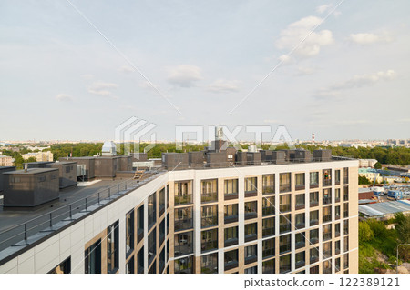 Exploring Modern Urban Architecture Featuring an Expansive Scenic City View in Detail Exploring Modern Urban Architecture Featuring an Expansive Scenic City View in Detail 122389121