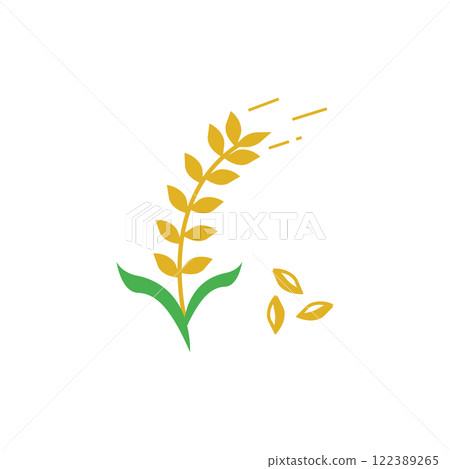 Wheat Logo icon 122389265