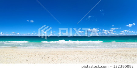 beach and tropical sea . nature background 122390092