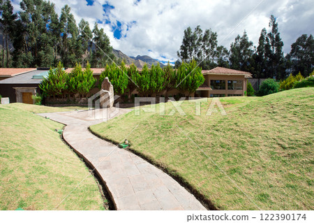 Garden landscape 122390174