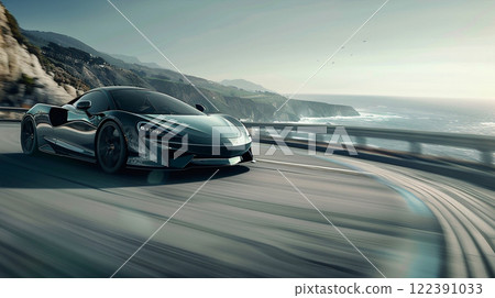 Driving sports car Driving sports car 122391033