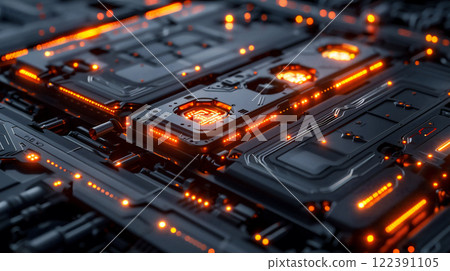 Image of an EV battery Image of an EV battery 122391105