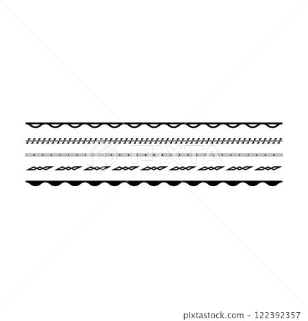 Border frame icon, divider horizontal line vector shape icon for decorative vintage doodle element for design in vector illustration Border frame icon, divider horizontal line vector shape icon for decorative vintage doodle element for design in vector illustration 122392357