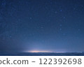 從美原高原看到的雲海和星空 122392698