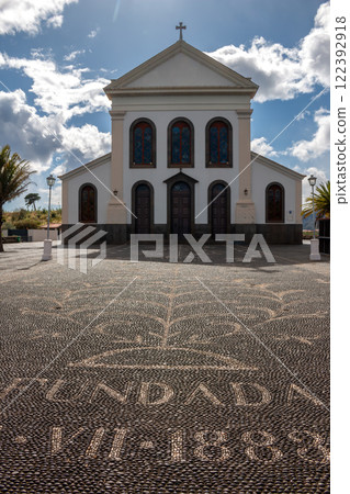 Saint Martin Church in Funchal, Madeira, Portugal 122392918
