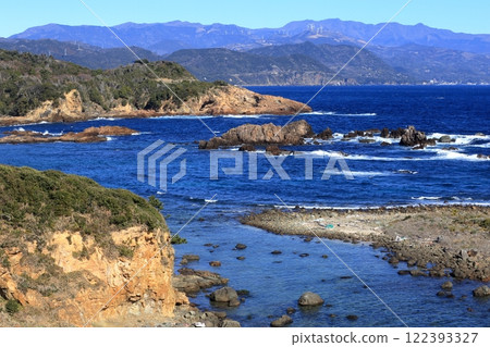 The beautiful coastline of Tsumekizaki The beautiful coastline of Tsumekizaki 122393327