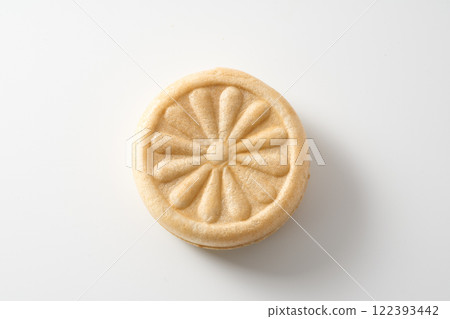Japanese sweets - bean paste monaka image Japanese sweets - bean paste monaka image 122393442