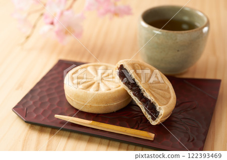 日本糖果穀物 anmonaka 圖像 122393469