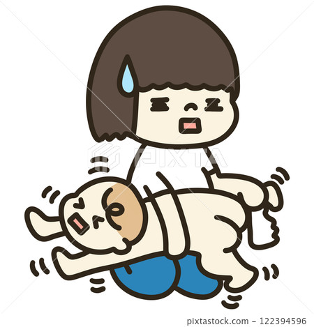 Diaper change Diaper change 122394596