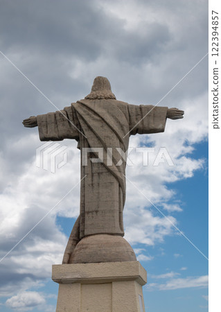 Statue of Cristo Rei, Canico, Madeira, Portugal Statue of Cristo Rei, Canico, Madeira, Portugal 122394857