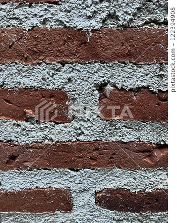 A close-up of a red brick wall A close-up of a red brick wall 122394908
