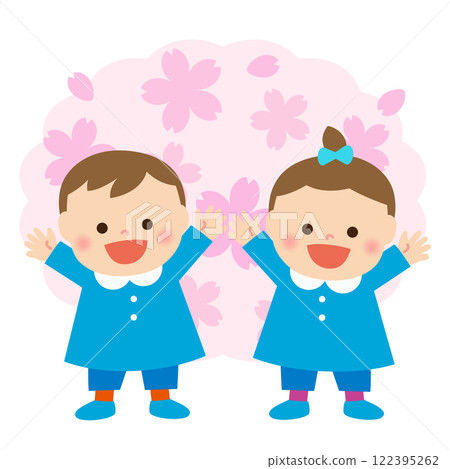 小櫻和幼兒園/保育園的入學/畢業兒童 122395262