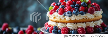 cupcakes with berries cupcakes with berries 122395572