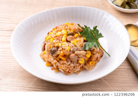 Ketchup pilaf 122396206