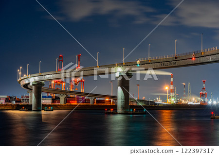 四日市工業區夜景名古屋 四日市工業區夜景名古屋 122397317