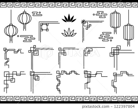 中式裝潢套裝黑色 122397804