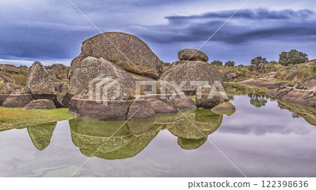 Natural Monument of Los Barruecos, Caceres, Spain Natural Monument of Los Barruecos, Caceres, Spain 122398636