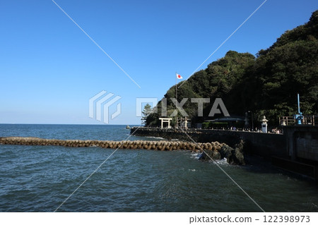 Pilgrimage to Ise, Futamiokitama Shrine (Meoto Iwa) Pilgrimage to Ise, Futamiokitama Shrine (Meoto Iwa) 122398973