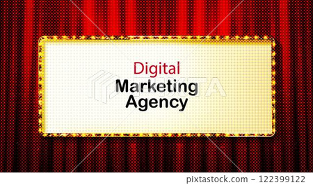Discount percent sale light bulbs boxes retro design banner. 122399122