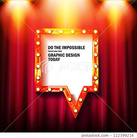 Night show realistic background Night show realistic background 122399216