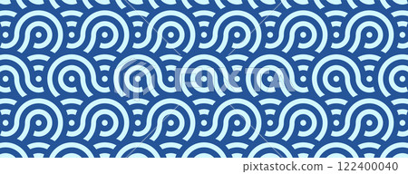 Pasta background, ramen noodles pattern with seamless spaghetti texture 122400040