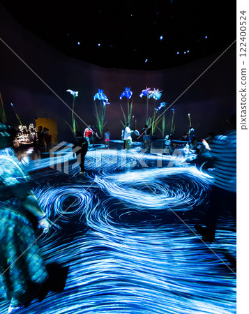 Temalbas Borderless art light installation and illumination in Aomi, Tokyo, Japan 122400524