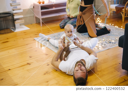 Creating unforgettable Family Bonding Moments in a Cozy Indoor Space for everyone to enjoy 122400532