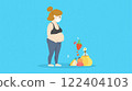 Making healthy nutrition and lifestyle choices is crucial during pregnancy for both mother and baby 122404103