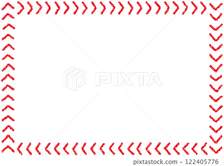 手繪蠟筆素材背景框 122405776