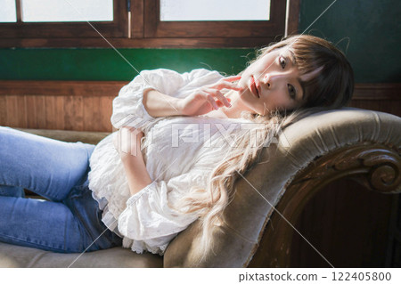 美麗的日本女性 122405800