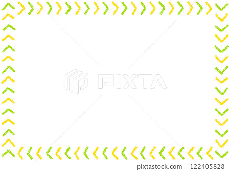 Hand-drawn crayon material background frame Hand-drawn crayon material background frame 122405828