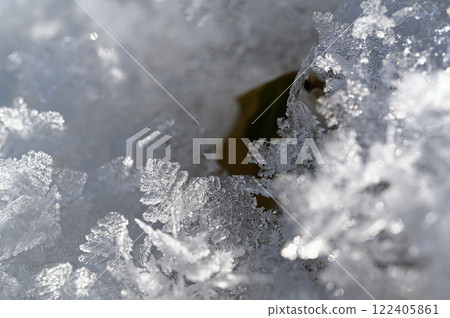 雪晶冰的形成 雪晶冰的形成 122405861