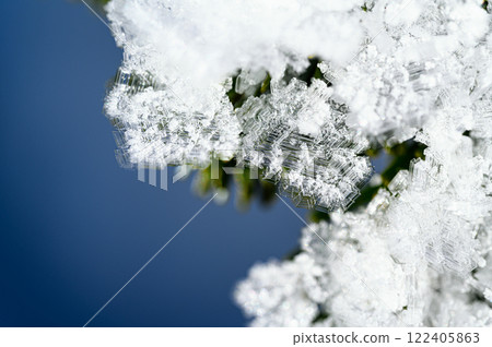 Snowflakes and Ice Sculptures 122405863