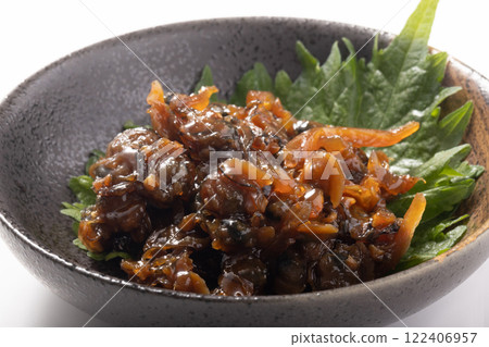 Shijimi clams boiled in soy sauce Shijimi clams boiled in soy sauce 122406957