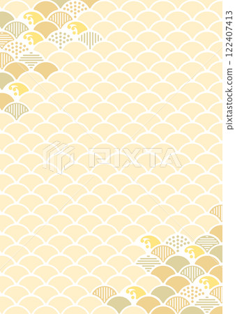 Modern Seigaiha Modern Seigaiha 122407413