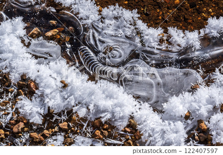 嚴冬中的上高地雪地徒步 嚴冬中的上高地雪地徒步 122407597