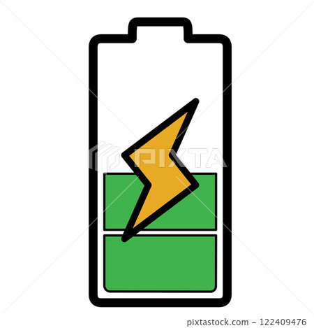Charging symbol illustration Charging symbol illustration 122409476